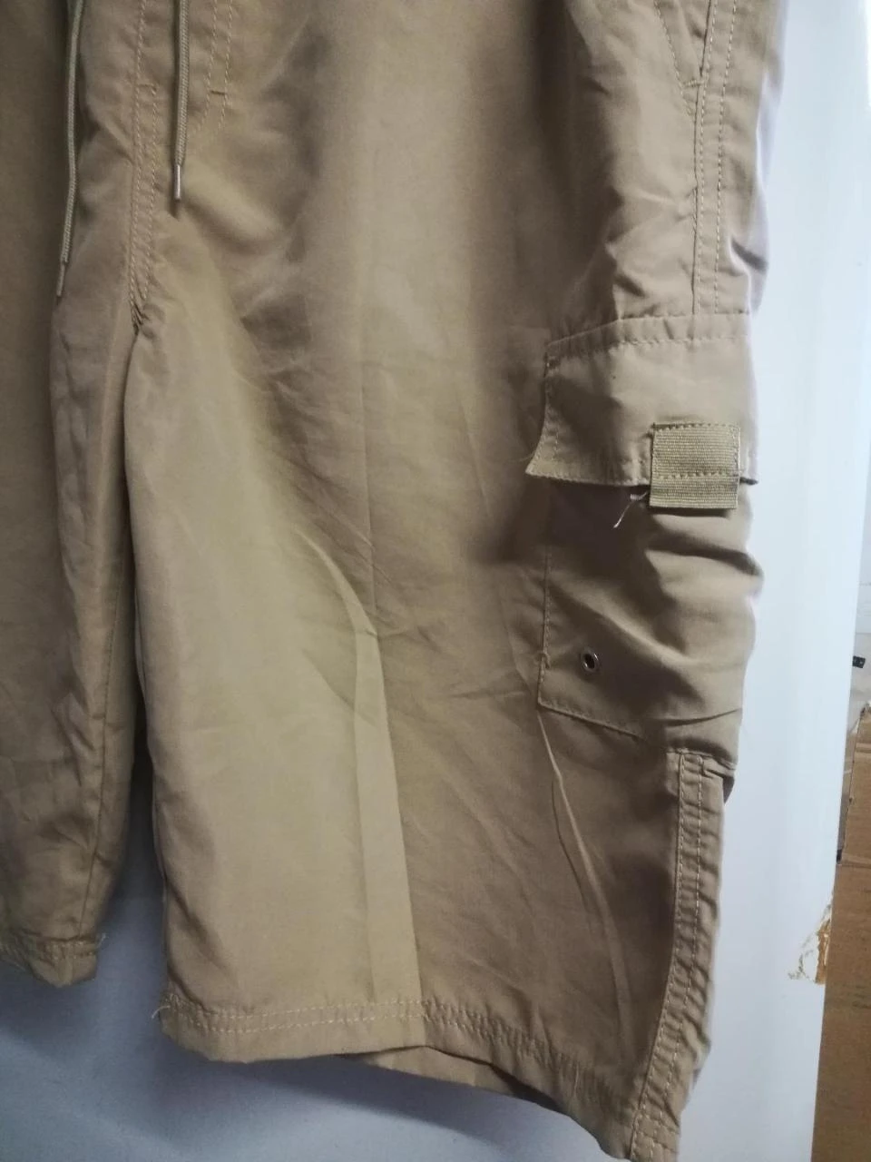 Bermudas (largo 60 cm) elástico Ecru/Sable etiqueta T.XL – photo 17